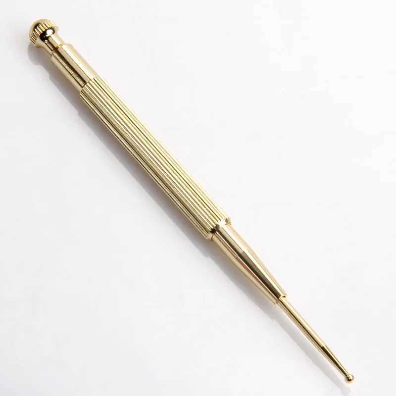 Facial Reflexology Massage Tool Retractable Acupuncture Pen Double Headed Spring Ear Care Tool Point Probe Pen Massager for Face CL240824