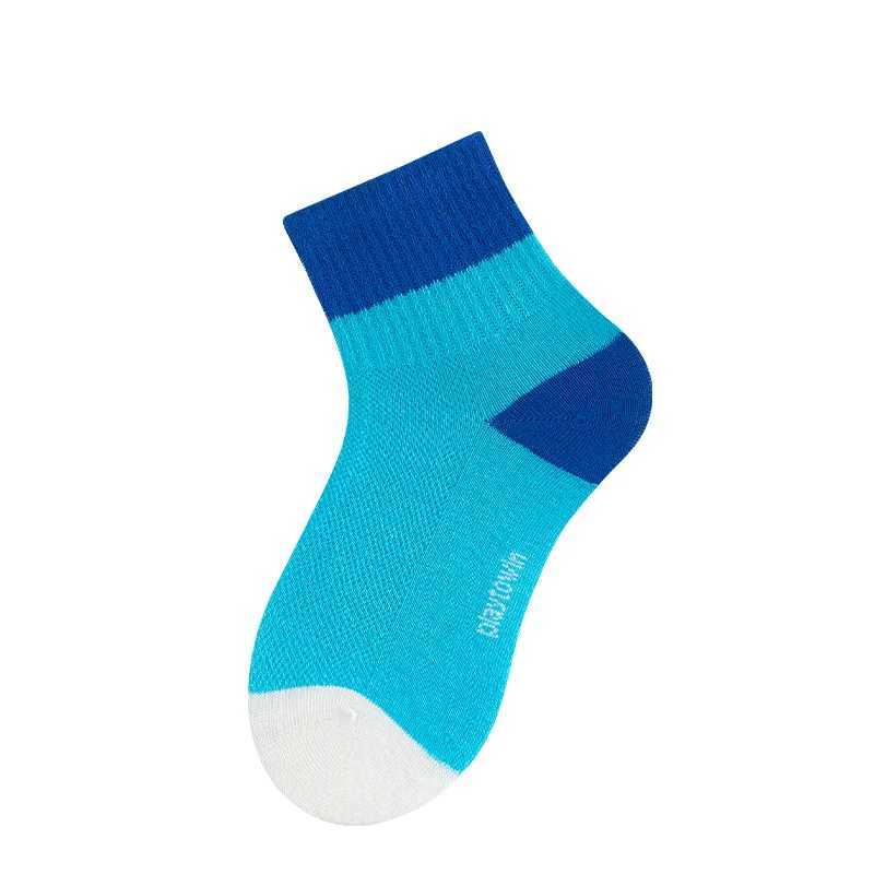 10 Pairs of Childrens Socks Summer Thin Cotton Socks Cotton Material Girls Socks Suitable for Boys Wear Breathable Sweat-Absorbent CL240824