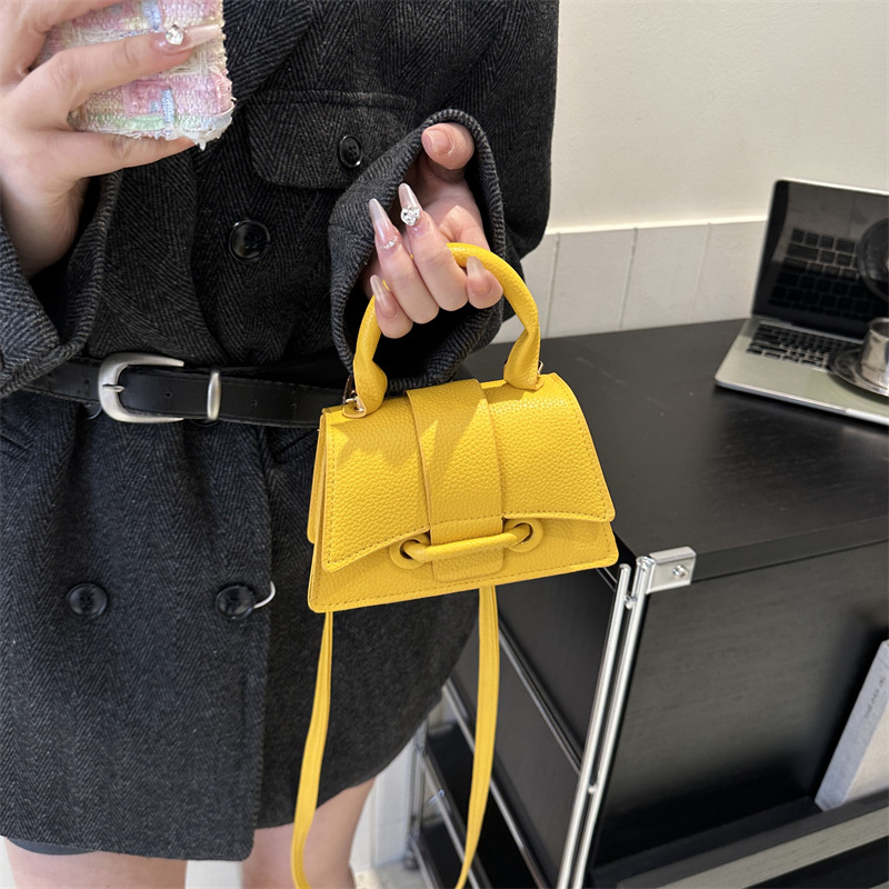 Women's trendy niche design handbag casual minimalist bag