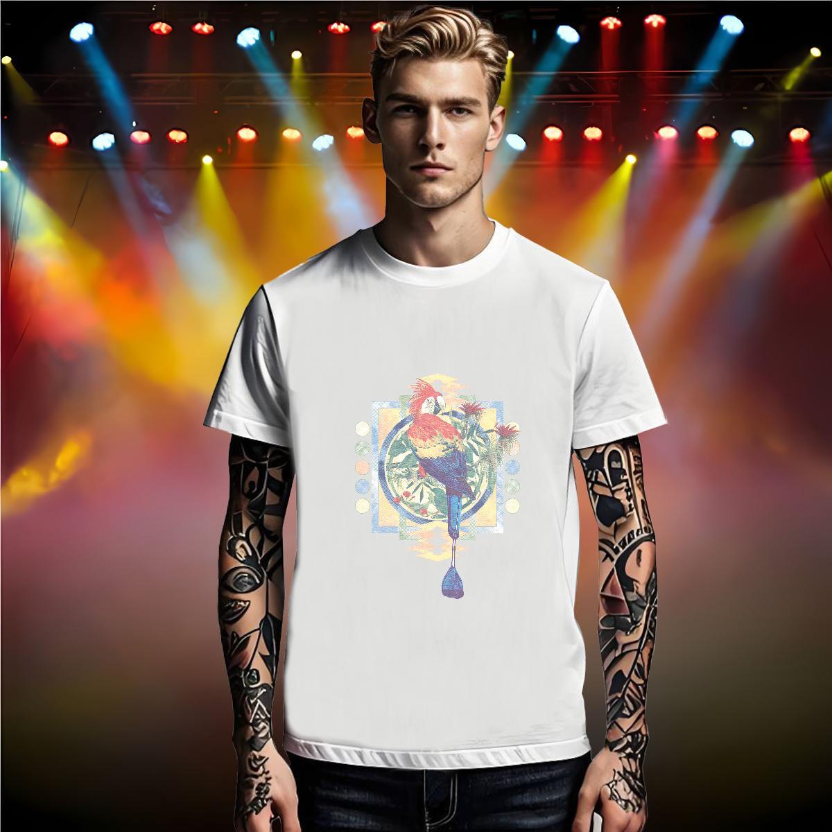 Classic Tshirt for Man Woman bird Summer Casual 230g 100% Cotton Polos Breathable Soft Cool T-Shirts for Men Customized