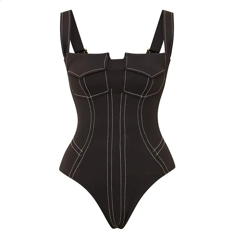 Autumn Denim Tight Pants Set Womens Two Piece Swimsuit Sexy Holiday Beach Wear Women w240824