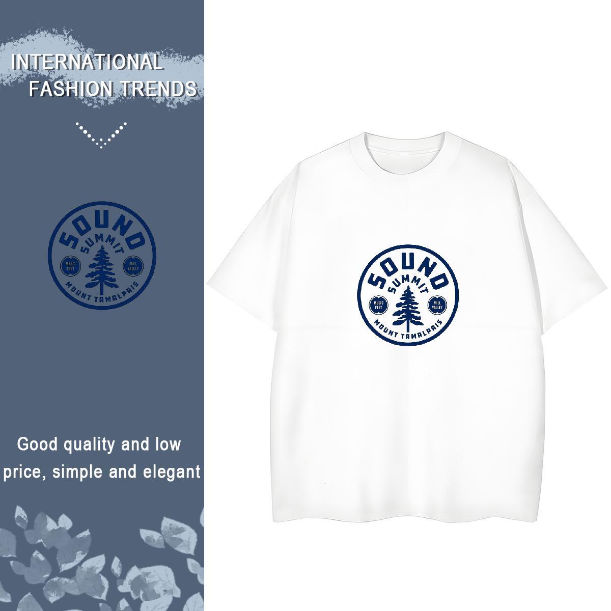 5A Tshirt for Man Woman 230g Cotton letter Street Casual T Shirt For Woman O-Neck Short Sleeve DIY Anime Printed Tees