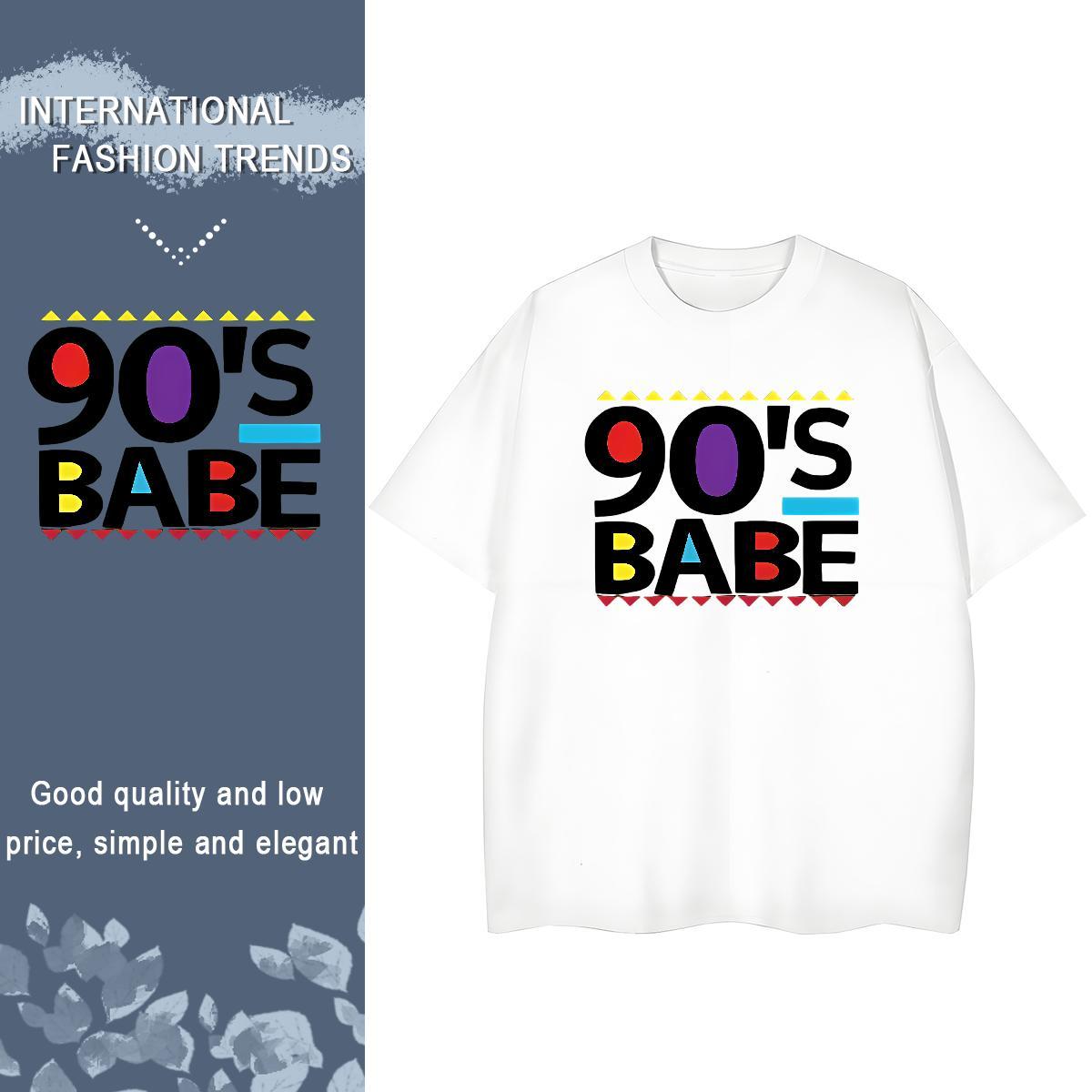 Popular Tshirt for Man Woman 100% Cotton 230g letter Street Wear T-Shirts for Women O Neck Short Sleeves Plus Size Cartoon Clothings