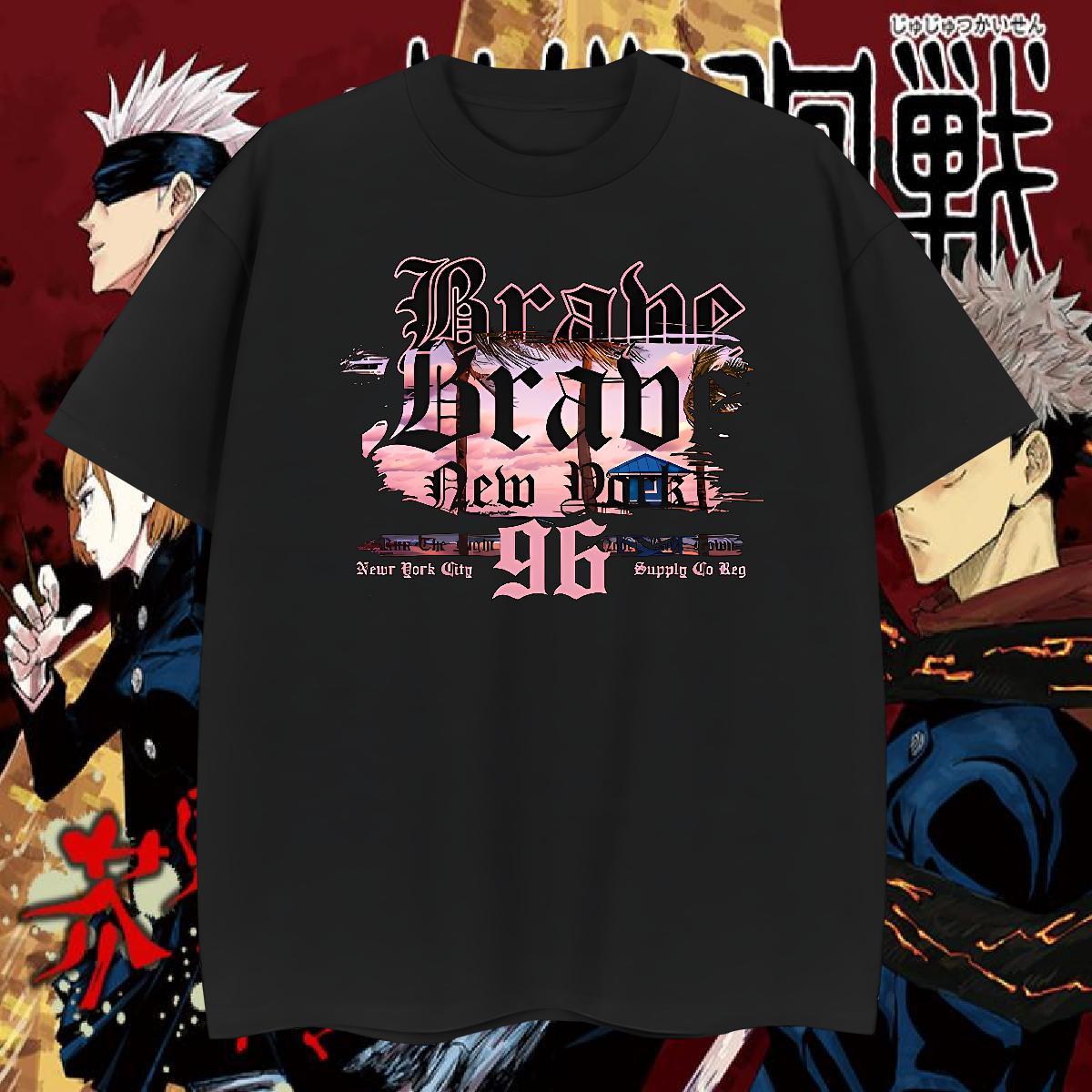 Designer Men Tshirts tree Daily Outfit 230g Cotton Top Tees Crew Neck Breathable High Quality T-Shirts for Men Anime