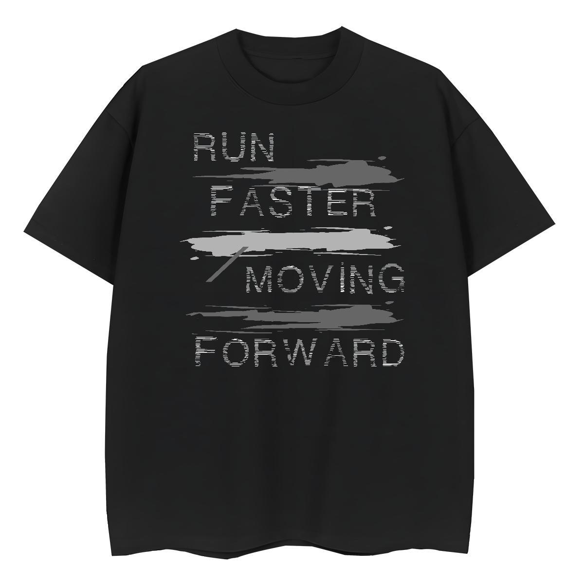 Loose fit Tshirt for Man Woman 230g 100% Cotton letter Spring Summer T Shirts Women Breathable Short Sleeve Anime Oversized Tops