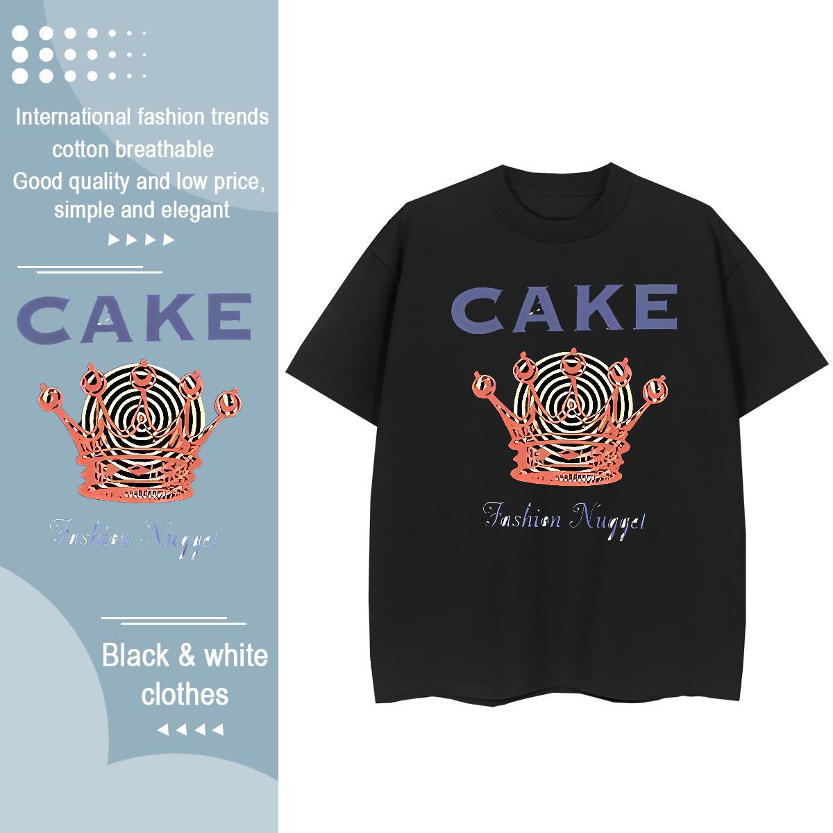 Loose Couples T Shirts 230g 100% Cotton target Casual T Shirt For Woman O Neck Short Sleeves Graphic Tops