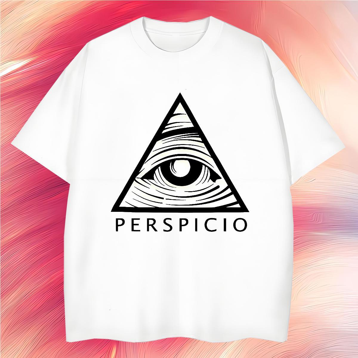 Designer T Shirts Men 100% Cotton 230g eye of the devil Street Custom Printed Round Neck Short Sleeve Men Tops Tees DIY Customized Wear