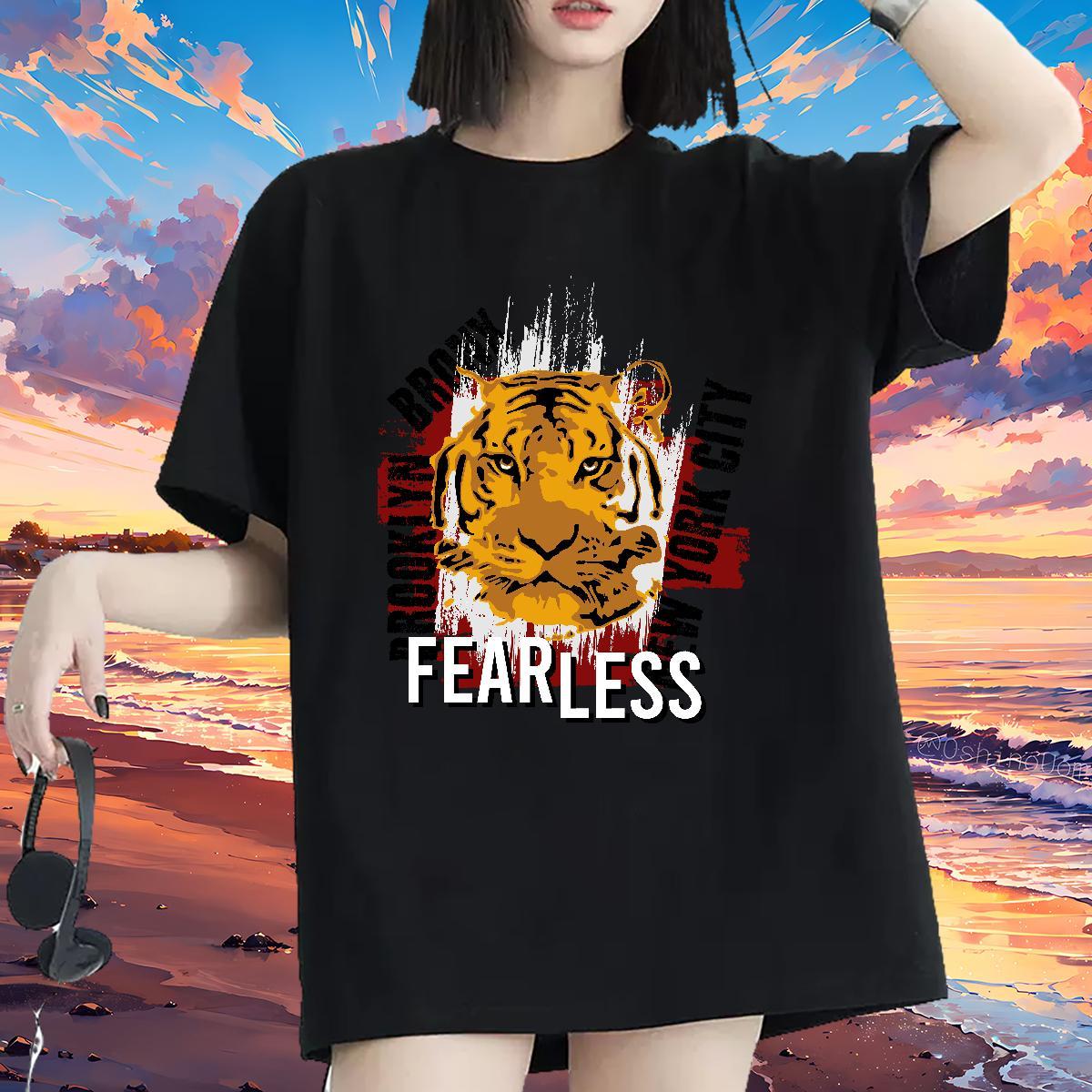 Popular Womens Tshirts 230g 100% Cotton letter Summer Casual T shirt Breathable Short Sleeve Anime Clothes
