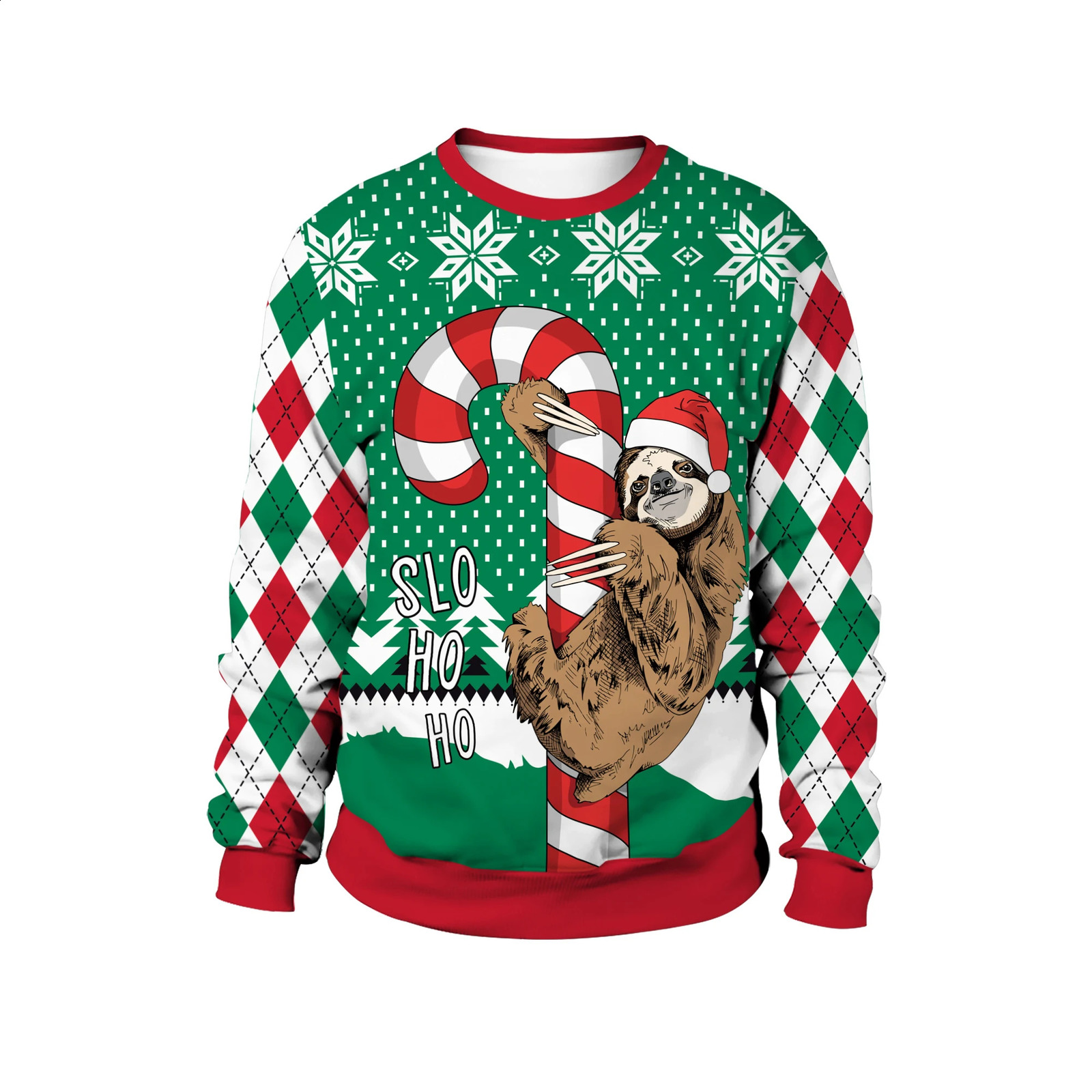 Autumn Sweatshirts Christmas Tracksuit Santa Claus Pullovers Couple Funny Mens Winter Hoodie O Neck 3D Printing Male Clothing 240823