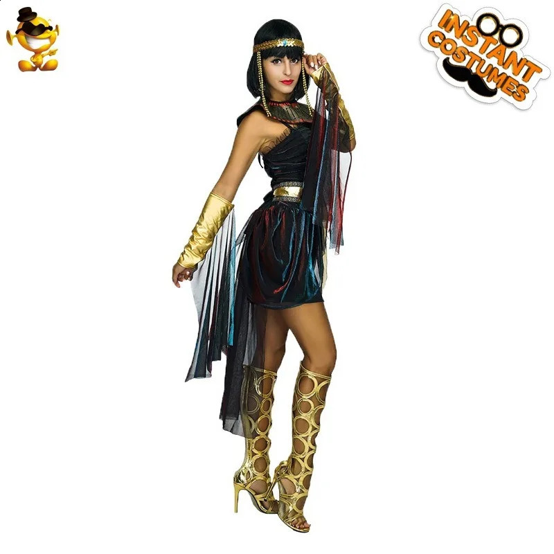 Egyptian Queen Role Playing Stage Performance Costumes Party 240823