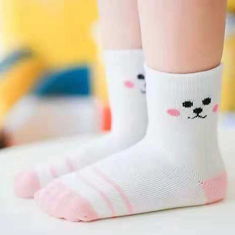 5 Pairs Baby Girls Socks Spring Summer Cotton Newborn Baby Socks Baby Meias Para Bebe Kids Socks for Children Boys Socks 1-12Y CL240824