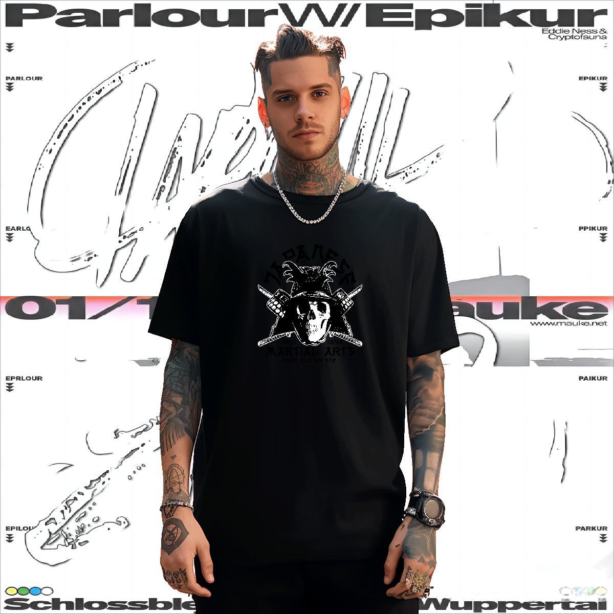 Soft Mens T Shirts 230g Pure Cotton logo Sports Casual DIY Printed Breathable Crew Neck Tshirts Fashion Casual Clothings