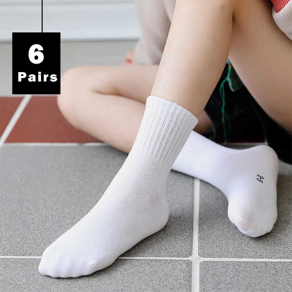 6 Pairs/Lot Children Socks Boy Girl Fashion Breathable Warm Autumn Winter High Quality 1-12Years Kids Birthday Gift CL240824