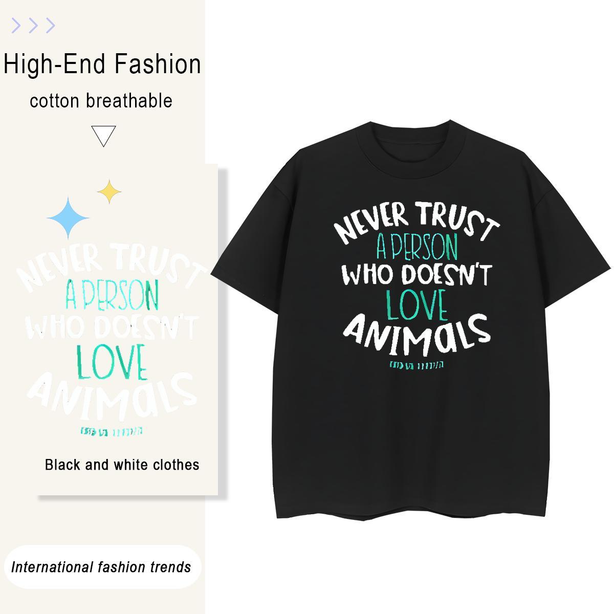 Designer Unisex Tshirts 100% Cotton 230g letter Hip Hop Street T-Shirts for Women O Neck Short Sleeves Black White Top Tees