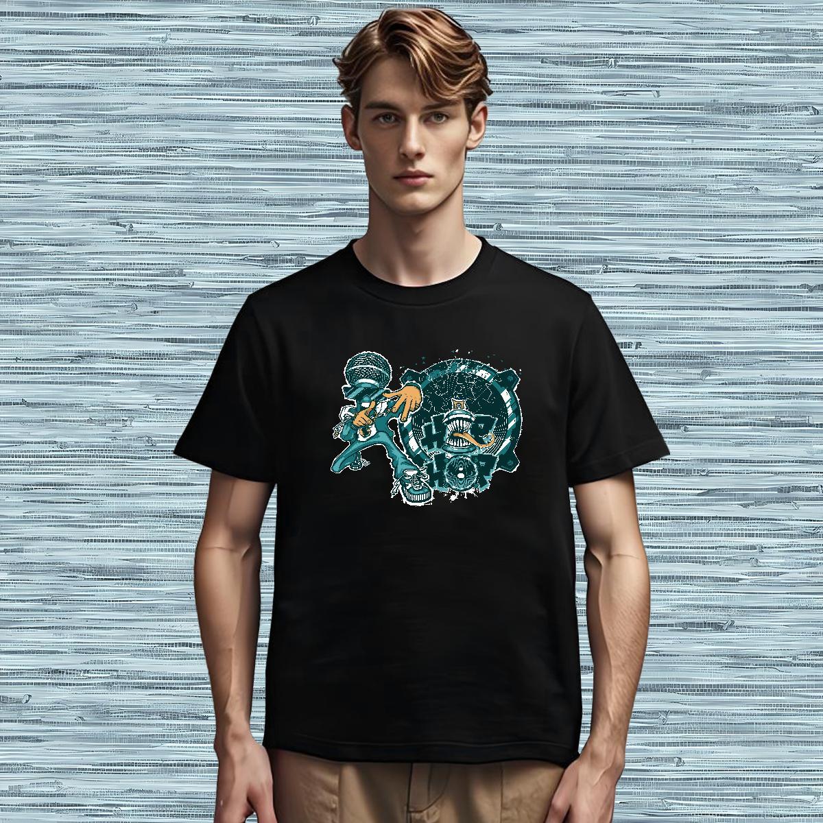 Loose Fit T-Shirts for Men 230g Cotton ET Street wear Hip Hop DIY Crew Neck Breathable Couples T Shirts Classic Tops Tees