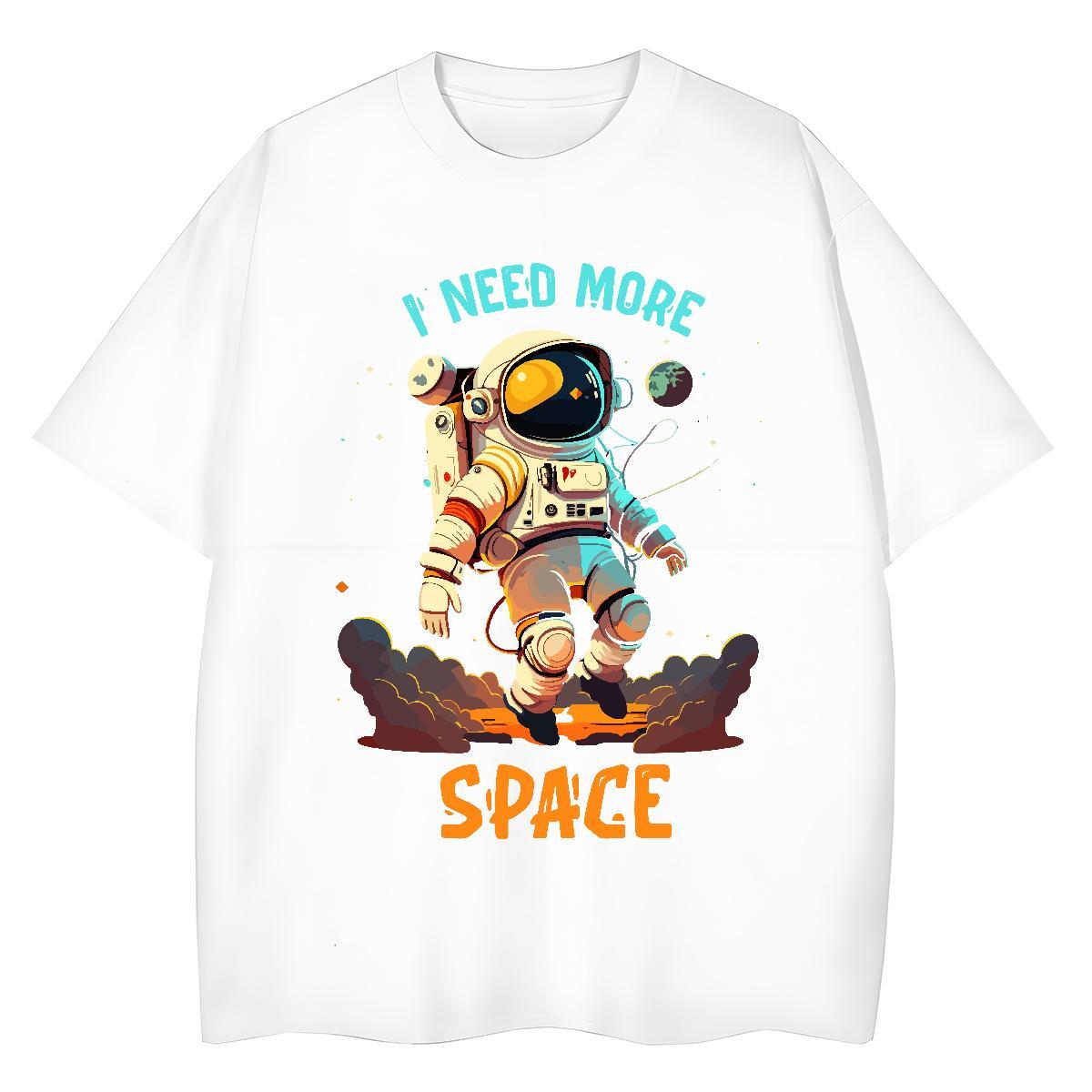 Popular Women Tees 100% Cotton 230g universe Sport Woman T Shirts Short sleeve Soft Cartoon Anime Polos
