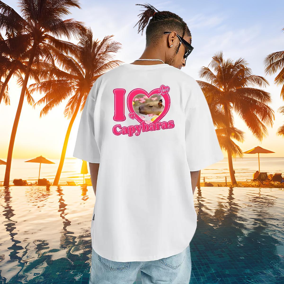 Free Shipping Mens T Shirts 100% Cotton 230g letter Sport Black Oversized Round Neck Short Sleeve Men Tops Tees Designer Tshirts