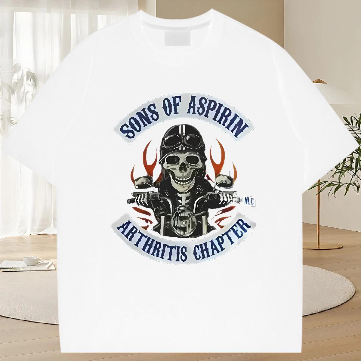 Wholesale T Shirts Men 230g Cotton skull Street Casual Custom Print Oversized Crew Neck Breathable Tshirts New Designer Wear