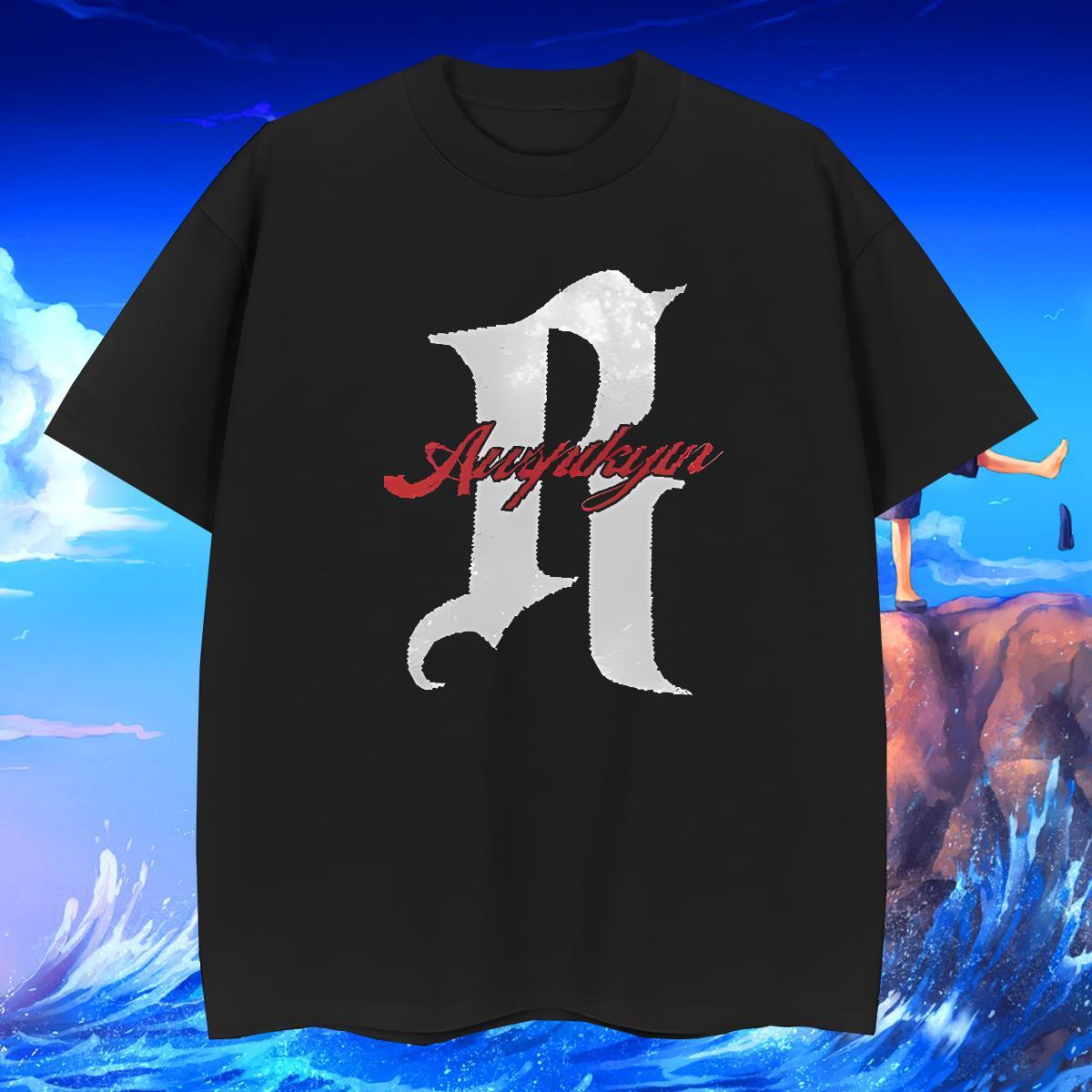 Brand Man T Shirts 230g Cotton letter Casual Daily Wear White Plus Size Breathable Men Tees Wholesale Clothes