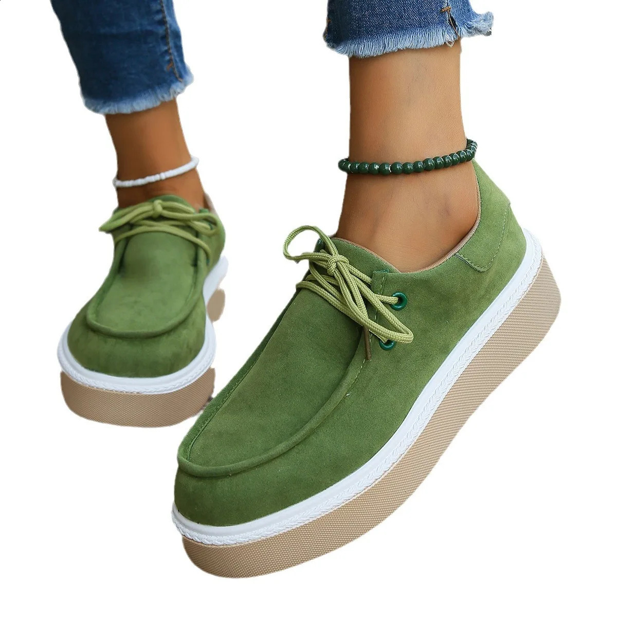 Casual Thick Platform Canvas Womens Shoes 2024 Spring Low Top Flat Shoes Womens Plus Size 43 Orange Sports Shoes 240823