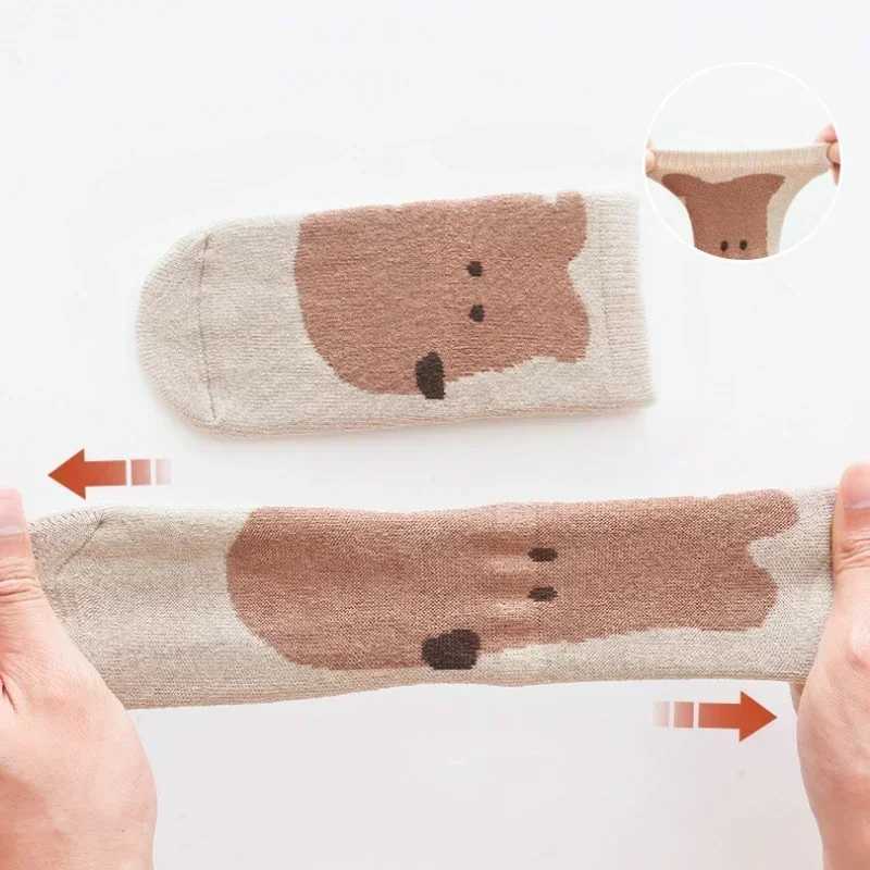Thicken Baby Kids Thermal Socks Children Autumn Winter Trampoline Long Socks Warm Toddler Boy Girls Home and School Floor Socks CL240824