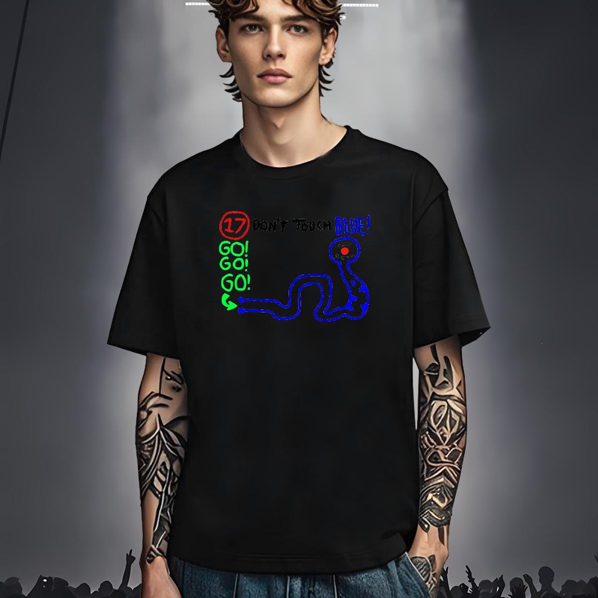 Wholesale Mens T Shirts 230g Cotton cartoon High Street Hip Hop Oversized 3XL 4XL O-Neck Short Sleeve Mens Tshirts 2024 Clothes
