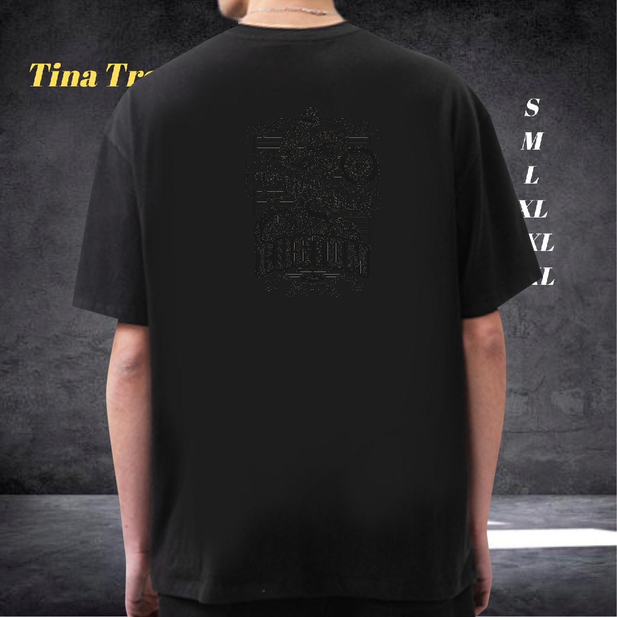 Popular Man T Shirts 100% Cotton 230g motorbike Hip Hop Custom Print Oversized Breathable Short Sleeve Couples T Shirts New Designer Tops Tees