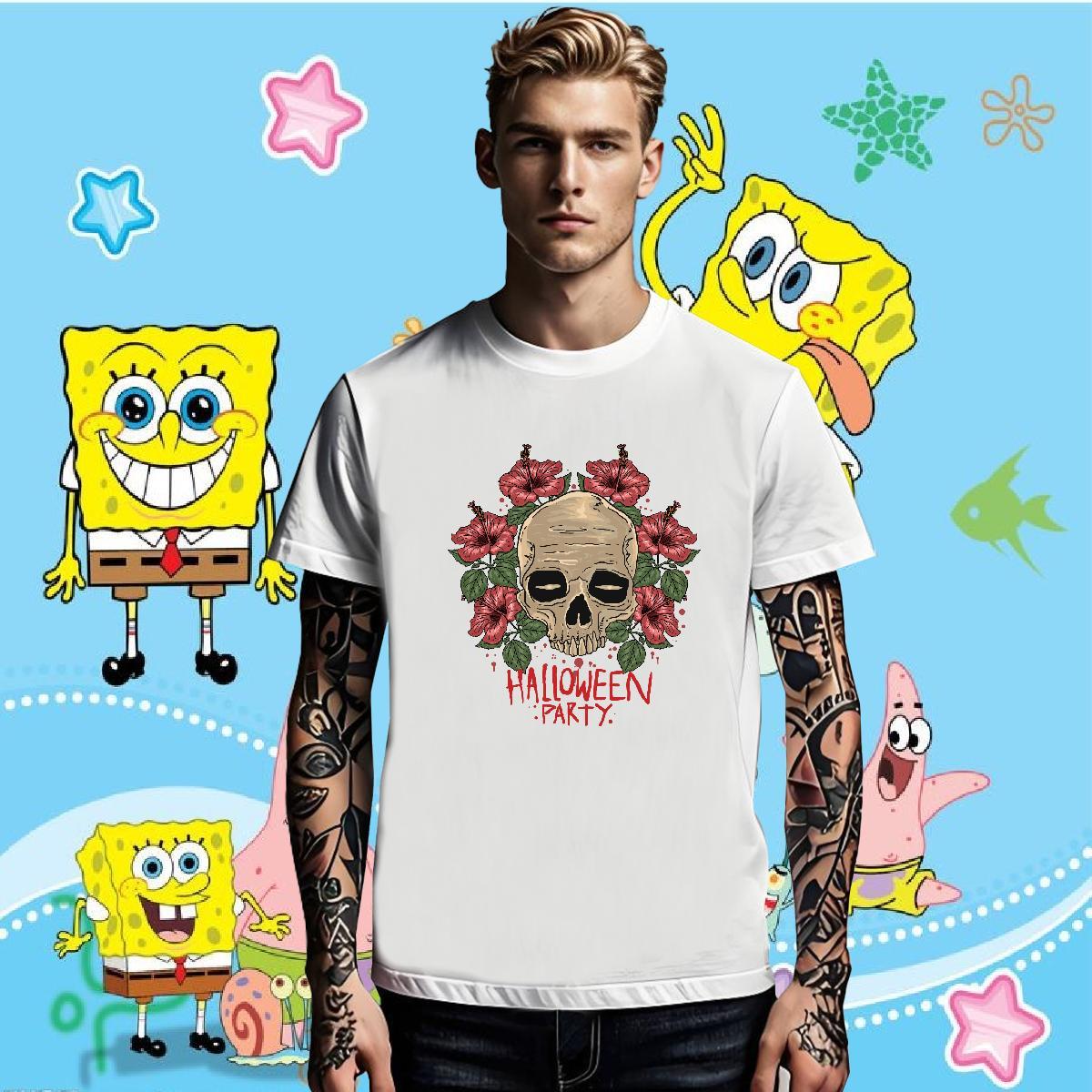 DIY Customized Men Tshirts flower Daily Outfit 230g Cotton Top Tees Breathable Short Sleeve Wholesale Men T Shirts Plus Size Custom