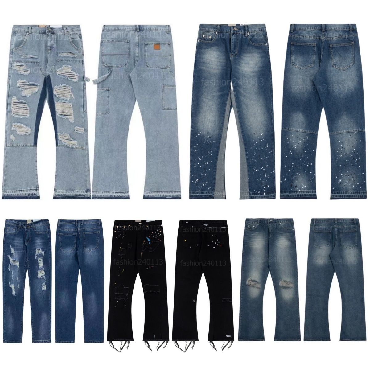 Men Designer Jeans … - image