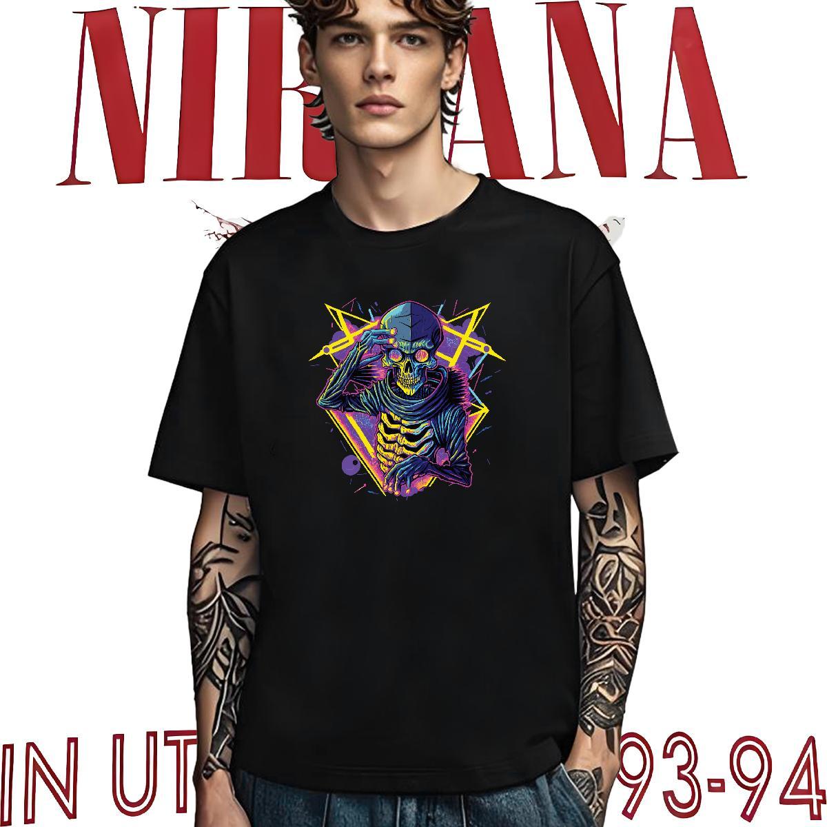 Popular Mens T Shirts 100% Cotton 230g skull Outdoor Custom Printed Breathable Short Sleeve Men Tops Tees Fashion New Top Tees