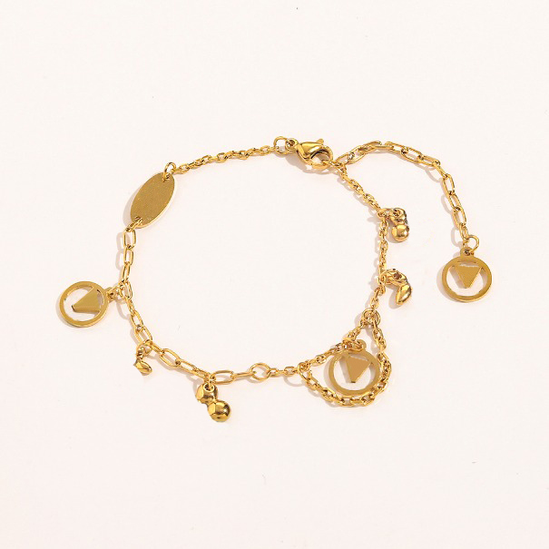 Bracelets Women Bangle Fashionable Classic18K Gold Plated Stainless Steel Love Gift Wristband Cuff Chain Designer Jewelry Adjustable