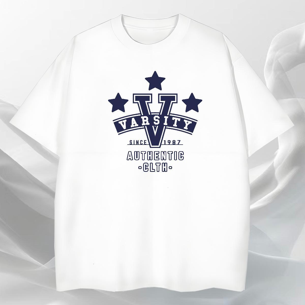 Designer T-Shirts 230g 100% Cotton letter Beach Oversized 4XL Breathable Crew Neck Tshirt for Man Woman Free Shipping Top Tees