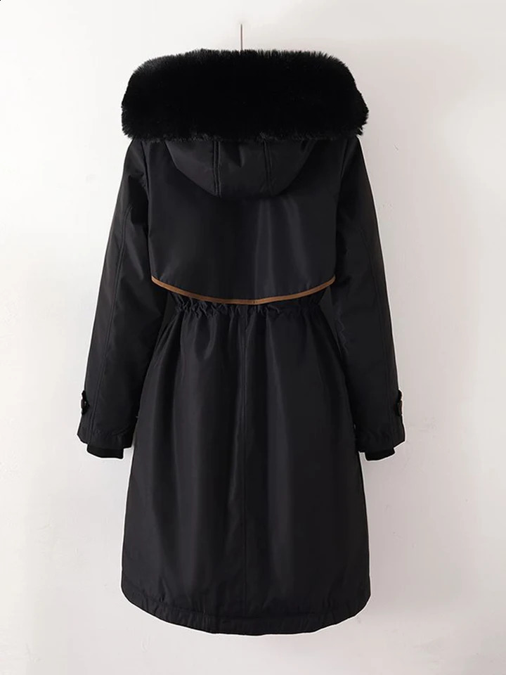 Winter and Autumn Womens Down Coat Loose Parkas Warm Thick Fashion Hooded 240823