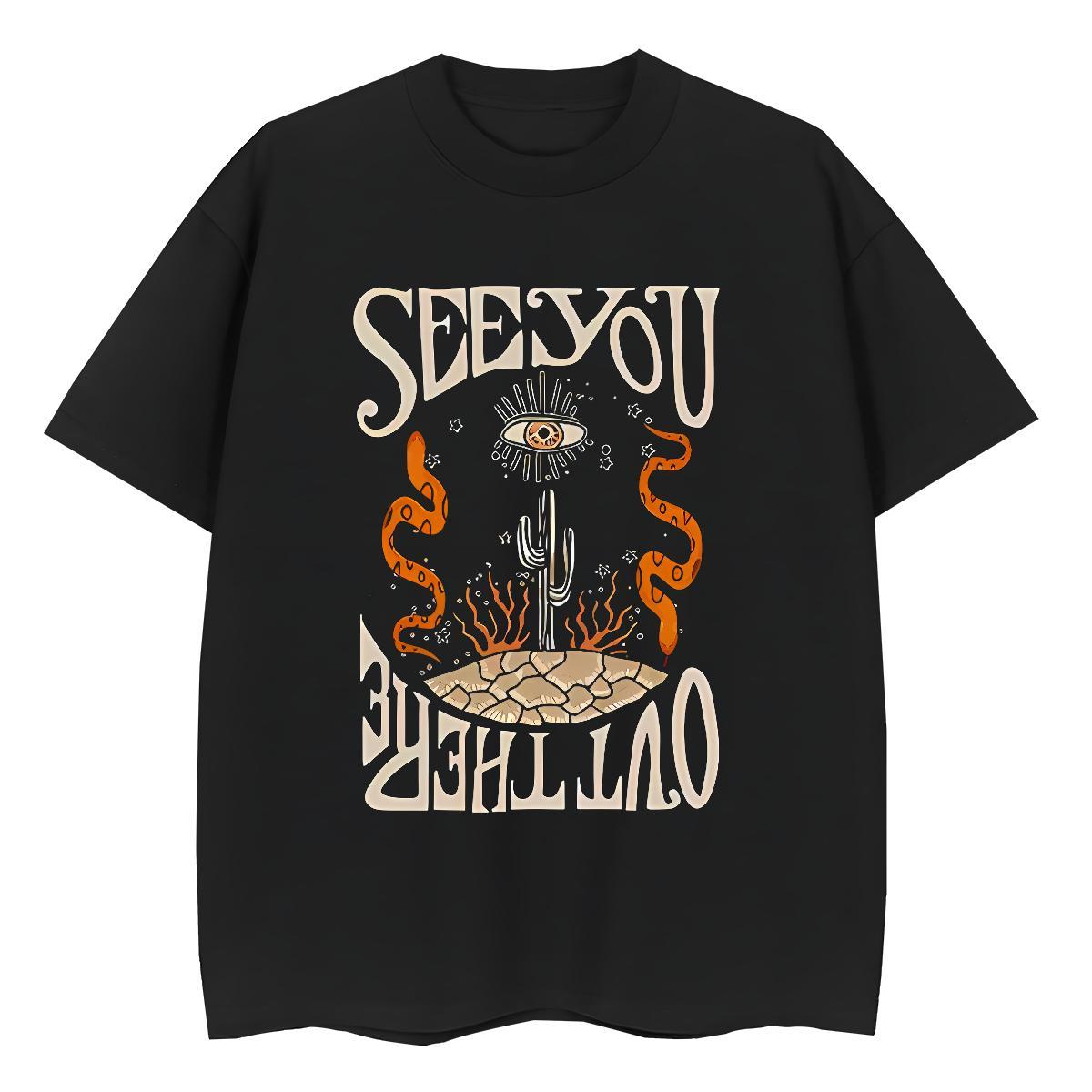 Female Lady T shirt 230g Cotton letter Sport Womens T Shirts O-Neck Short Sleeve Cartoon Printing L-4XL Clothes