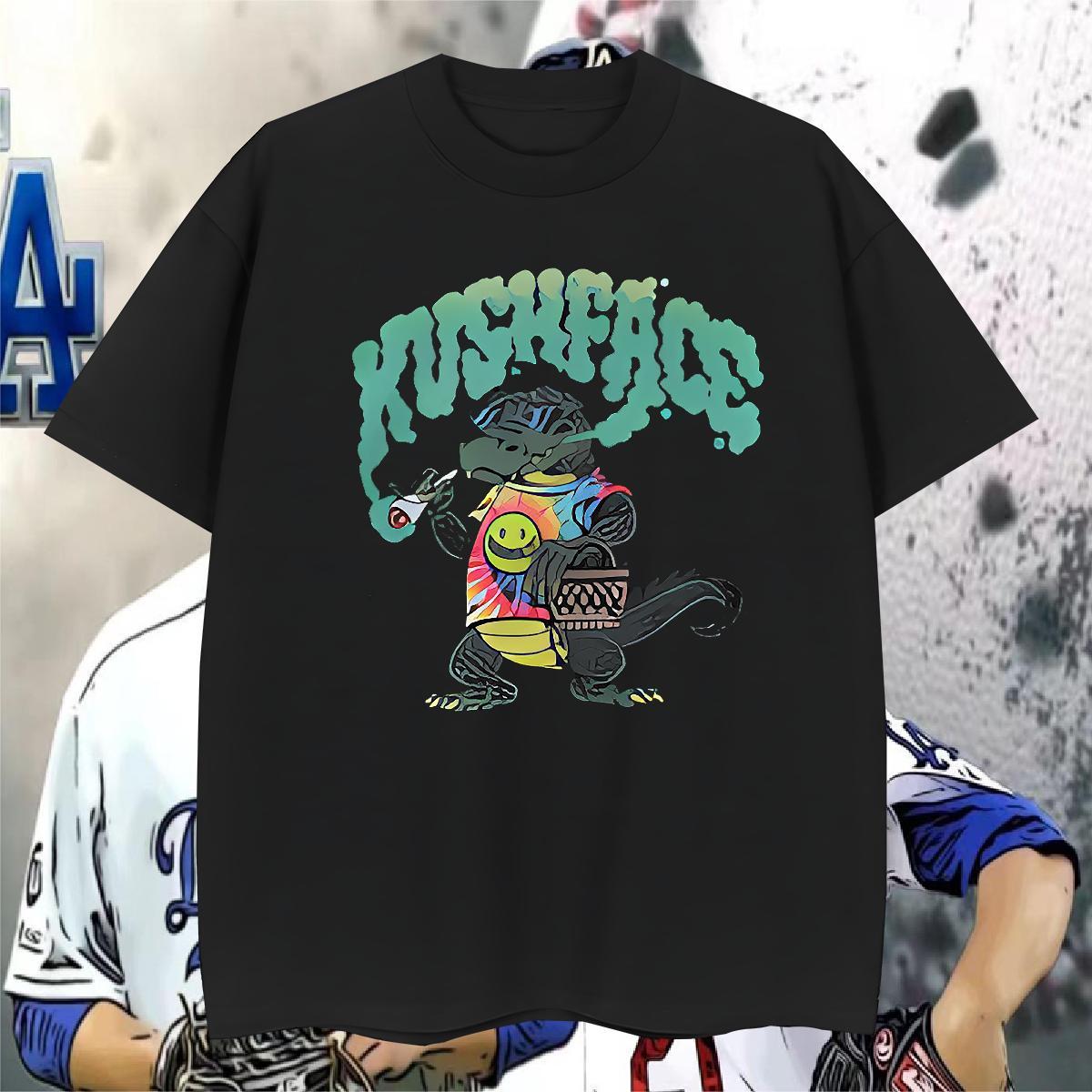 2024 Designer Men Clothes T-Shirt dinosaur Street Wear 230g Cotton Tee Shirt Short Sleeve O-Neck Comfortable T Shirt For Man Oversized 3XL 4XL