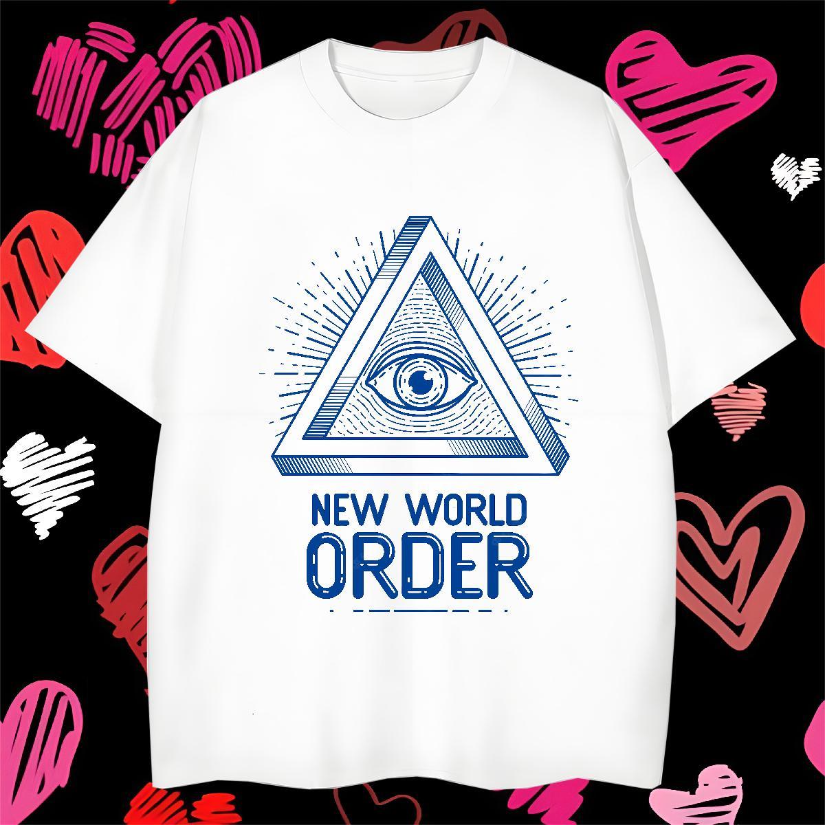 Brand Mens T Shirts 230g 100% Cotton eye of the devil Outdoor Floral Print O-Neck Short Sleeve Tshirts New Designer Tees Shirts