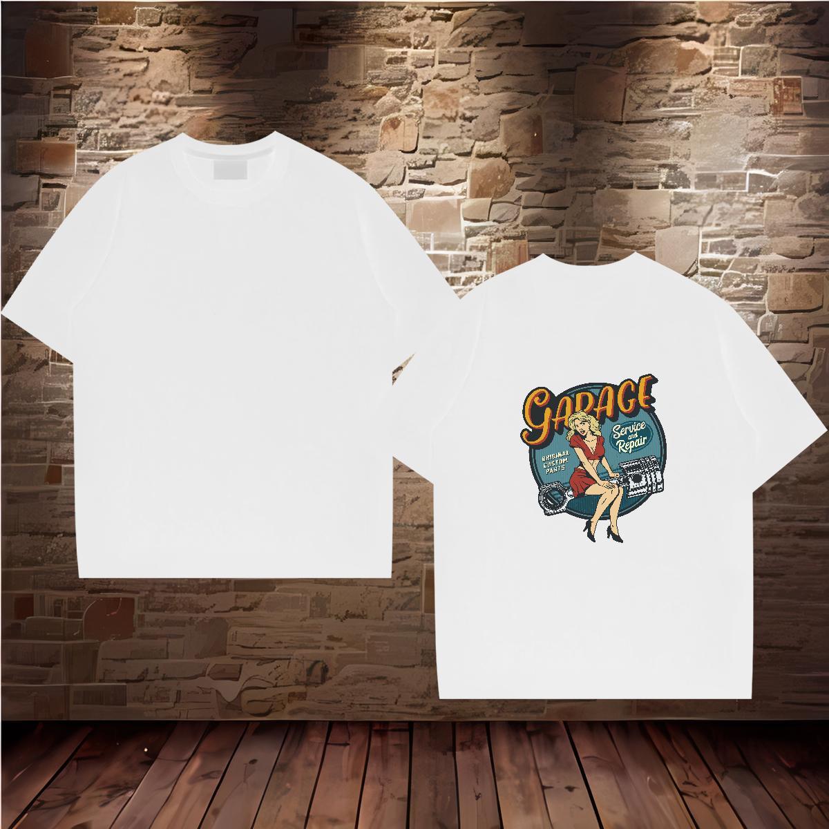 Free Shipping T Shirt For Man 100% Cotton 230g character Hip Hop Plus Size Custom Breathable Soft Men Tshirts New Designer Tops Tees