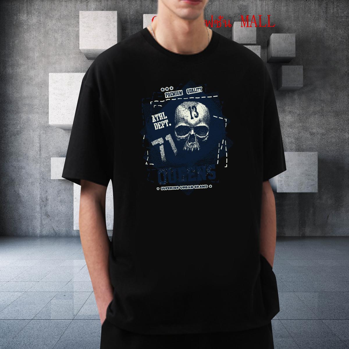 Popular T-Shirts 230g Cotton skull Spring Summer Plus Size Custom O-Neck Short Sleeve Men Tops Tees 2024 Designer Tees Shirts