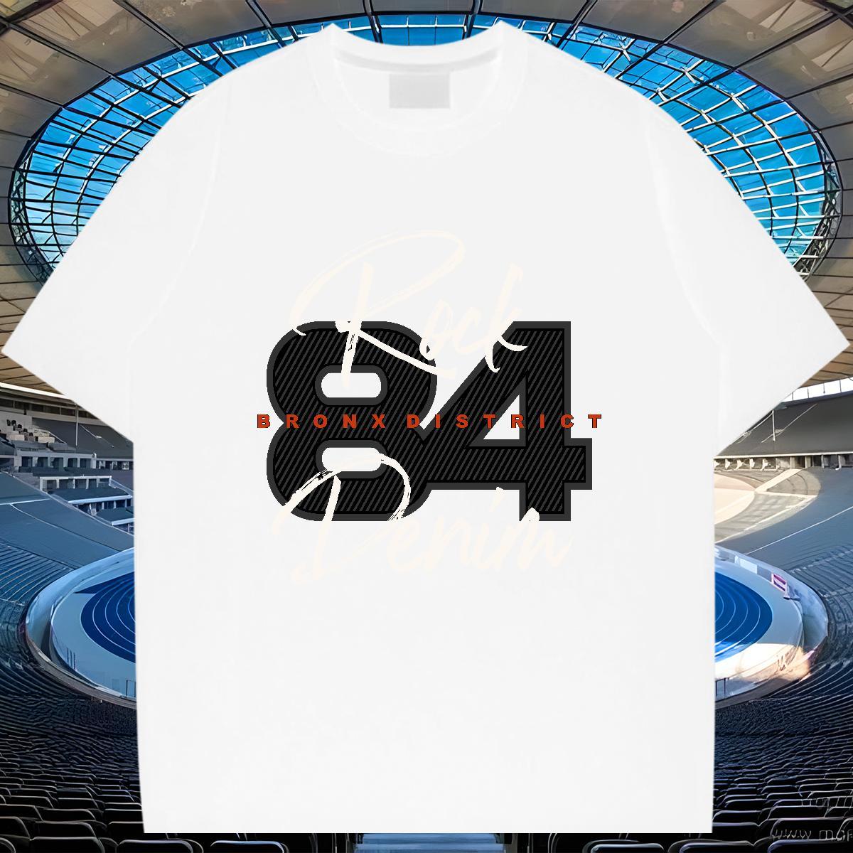 Cool Man T Shirts 230g Cotton number Anime Printing Street Asian Size Breathable Crew Neck Men Tshirts New Tops