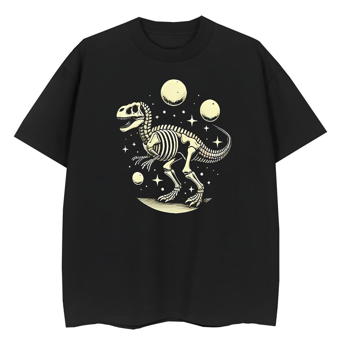 2024 Mens Tshirts halloween Casual Daily Wear 230g 100% Cotton Tees Shirts Breathable Short Sleeve Popular Mens T Shirts Black Oversized