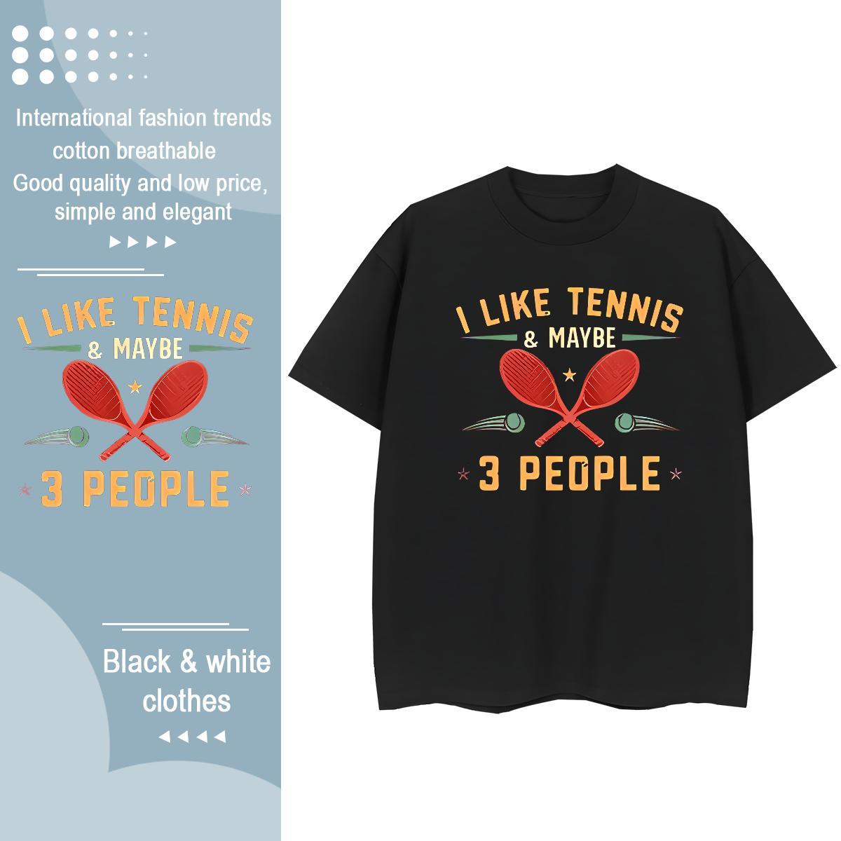 Popular T-Shirts 100% Cotton 230g letter Casual Daily Wear White Plus Size Short Sleeve O-Neck Men Clothes T-Shirt 2024 Summer Tops Tees