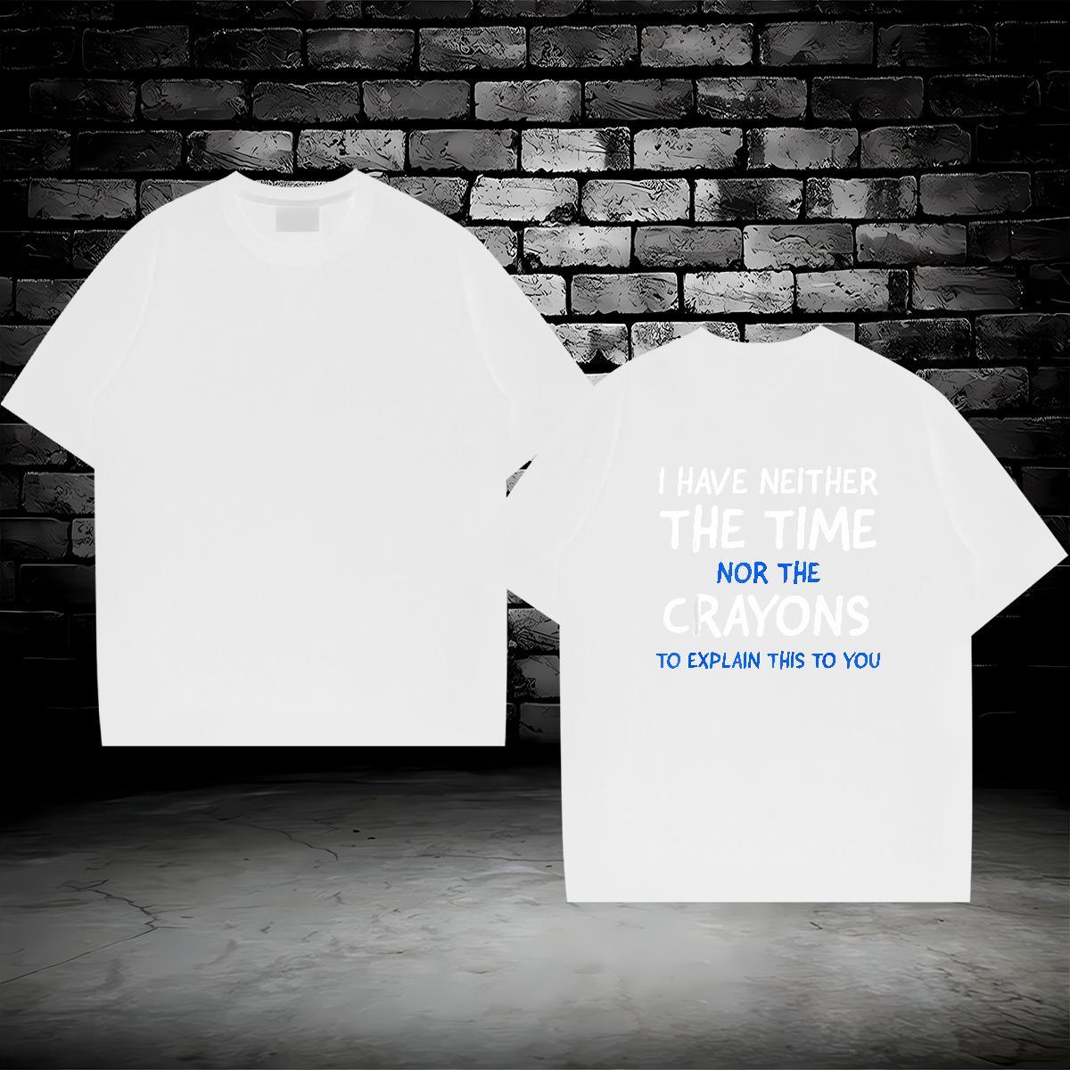 Cool Design Man T Shirts 230g Cotton letter Casual Customized Print Breathable Men Clothes T-Shirt New Designer Wear
