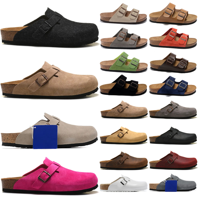 men women designer birkinslides clog sandals Soft Black White Pink brown mens outdoor home sneakers beach shoes