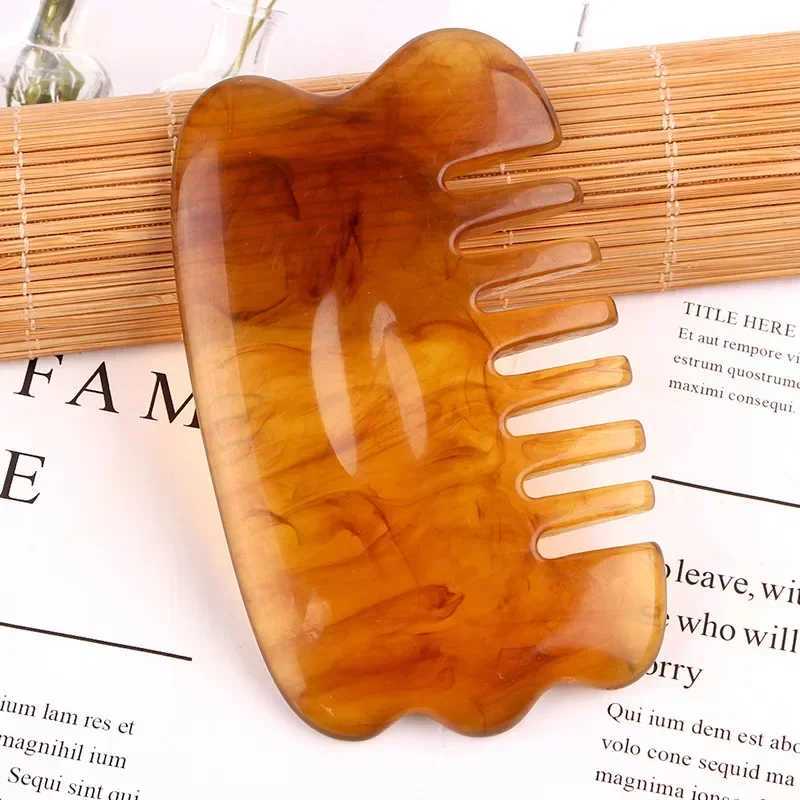 7Pcs Facial Massage Tool Face Massager Scraping Gua Sha Board Resin Roller for Neck Body Promote Blood Circulation Skin Care CL240824