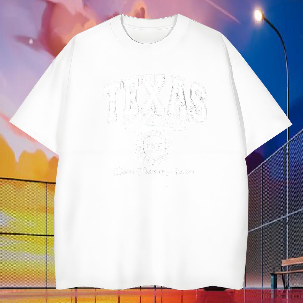 Popular T Shirt For Man 100% Cotton 230g letter Sports Casual DIY Anime O-Neck Short Sleeve Men Tshirts 2024 DIY Top Tees
