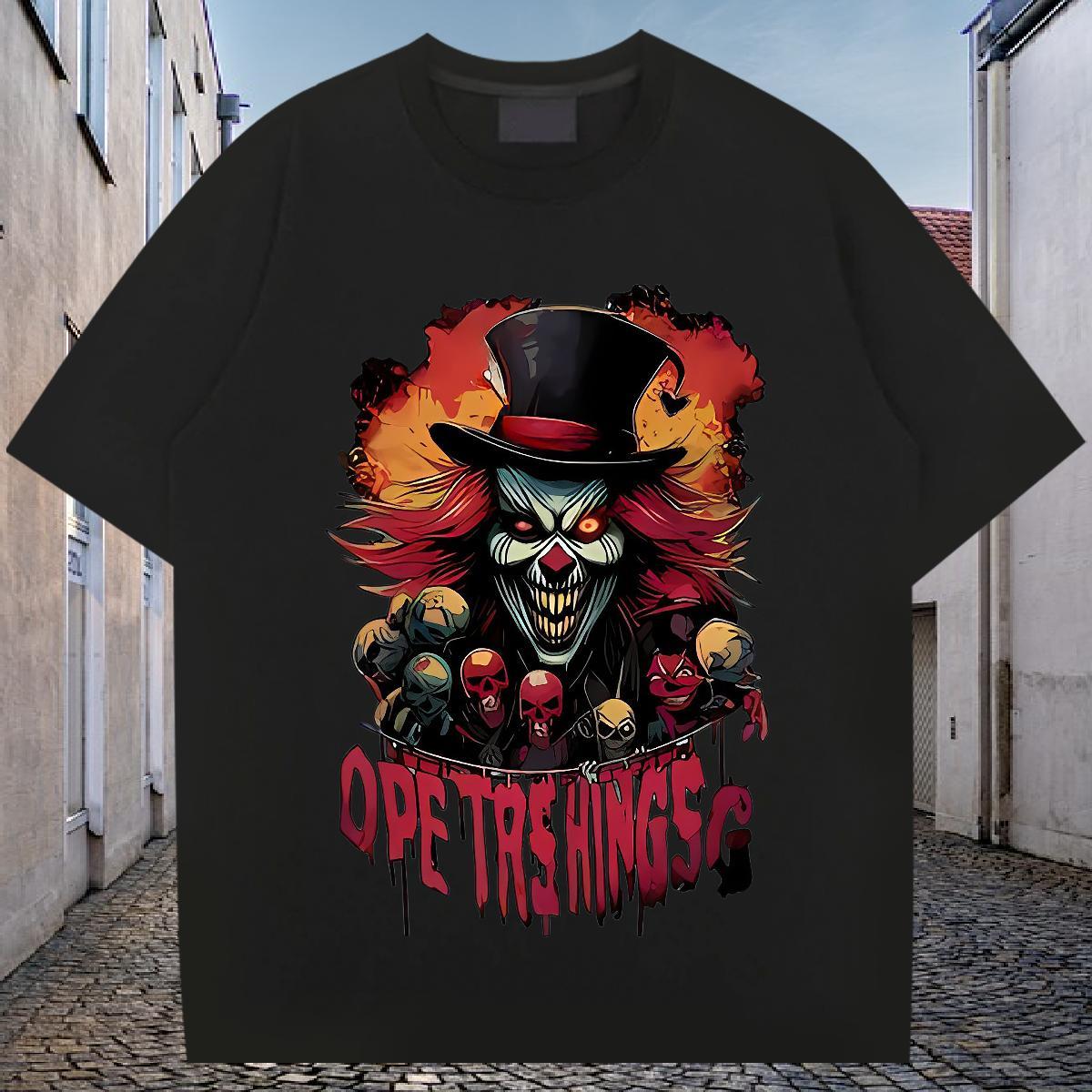 Designer Mens T Shirts 100% Cotton 230g skull Summer Casual Custom Big Size Crew Neck Breathable Couples T Shirts Free Shipping Clothes
