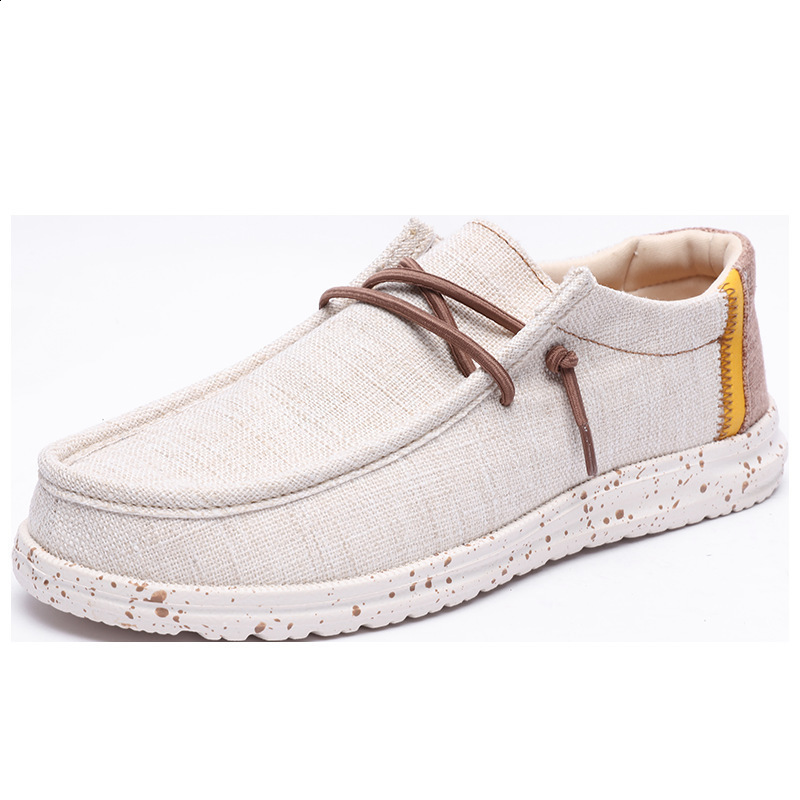 Dress Shoes Summer Men Canvas Shoes Casual Dude Shoes Alpargatas Hombre Lightweight Plus Big Size 48 49 Drop 230427