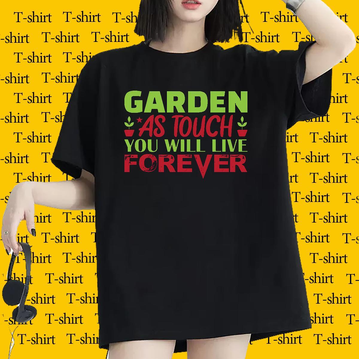 High quality Womens Tshirts 230g Pure Cotton letter Hip Hop Street Womens T Shirts Breathable Crew Neck Graphic Clothes