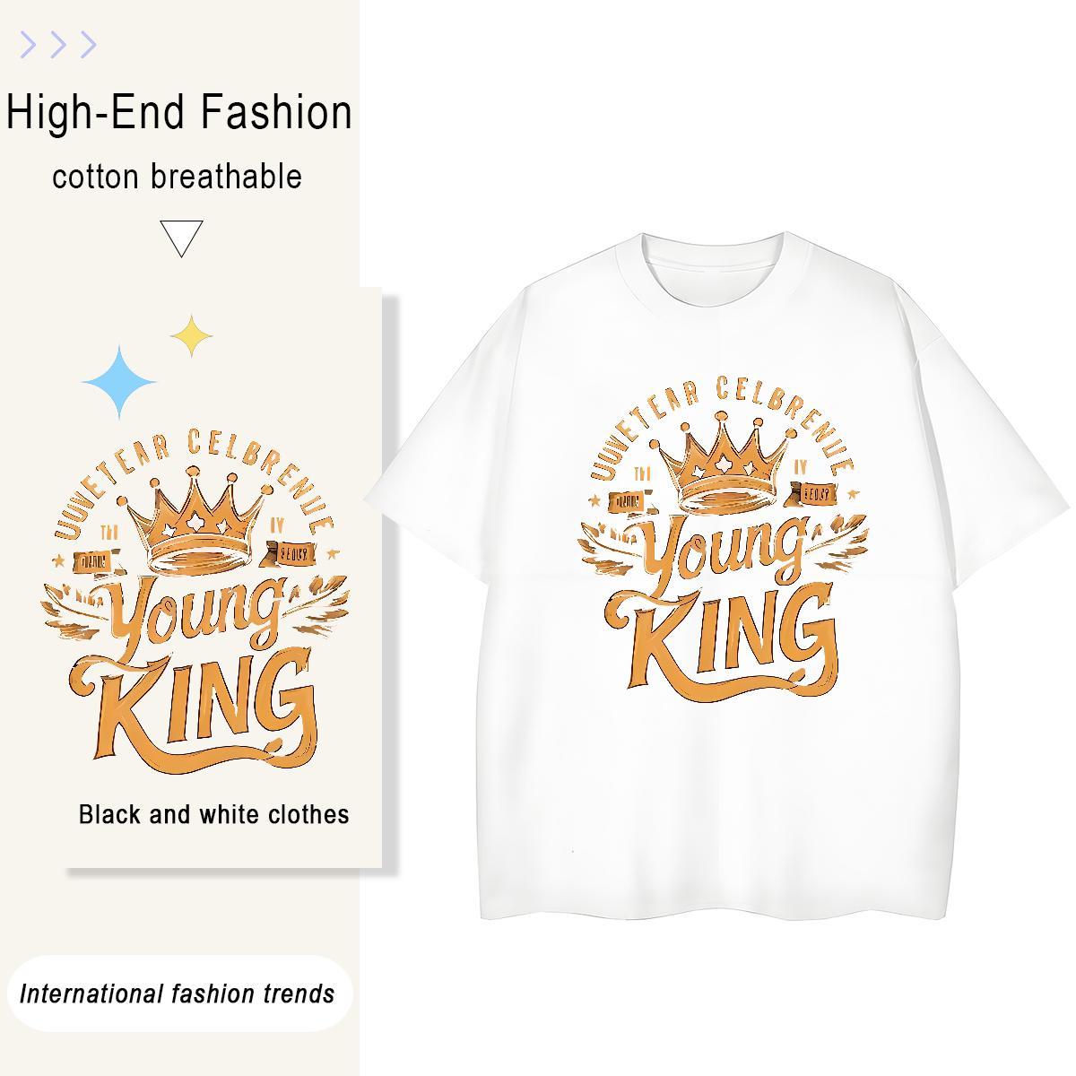 Soft T shirt 100% Cotton 230g letter Home Outdoor DIY Logo Oversized Breathable Short Sleeve Tshirt for Man Woman Custom Tops Tees