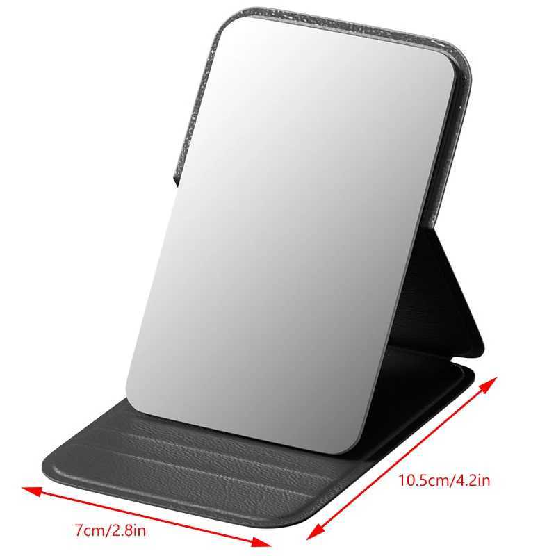 Cosmetic Tools Hand-held Desktop Stand Mirror High Definition Folding Makeup Mirror Light Weight Easy To Carry Vanity MirrorXJ241213